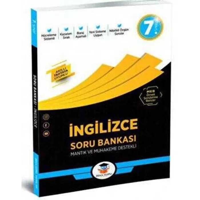 Zeka Küpü Yayınları 7. Sınıf İngilizce Soru Bankası
