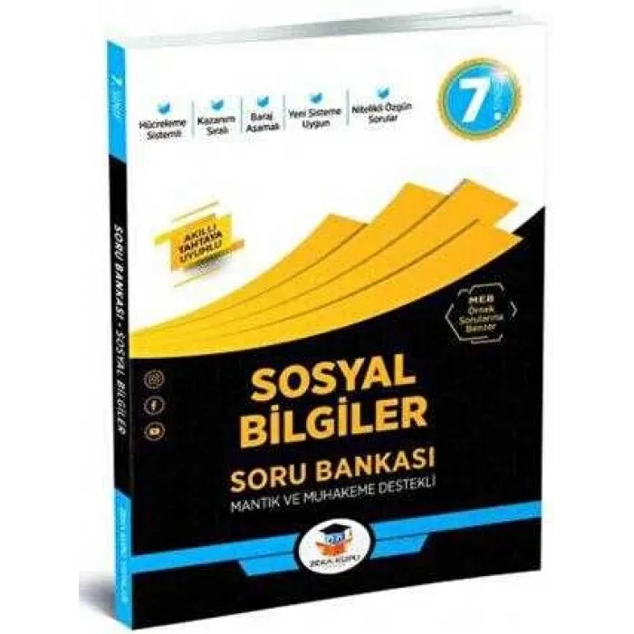 Zeka Küpü Yayınları 7. Sınıf Sosyal Bilgiler Soru Bankası