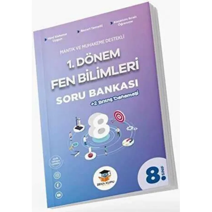 Zeka Küpü Yayınları 8. Sınıf 1. Dönem Fen Bilimleri Soru Bankası