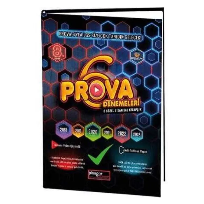 Zeka Küpü Yayınları 8. Sınıf Pisagor 6`lı Prova Denemeleri