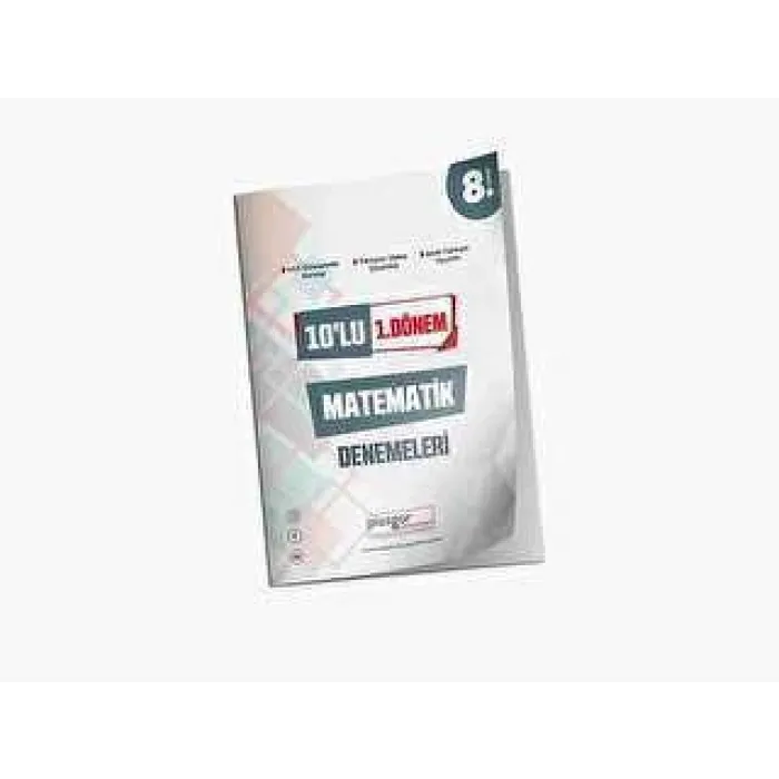 Zeka Küpü Yayınları Pisagor 8. Sınıf 10` lu 1. Dönem Matematik Denemeleri