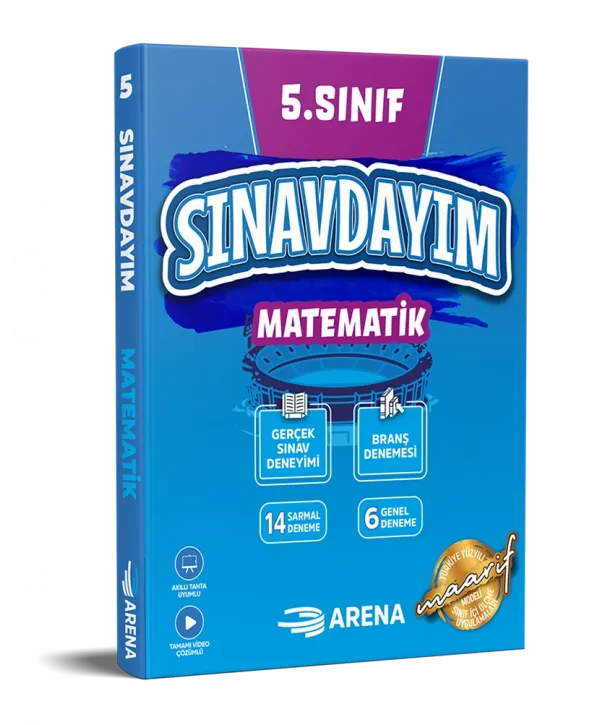 ARENA 5. SINIF MATEMATİK SINAVDAYIM FASİKÜL DENEME