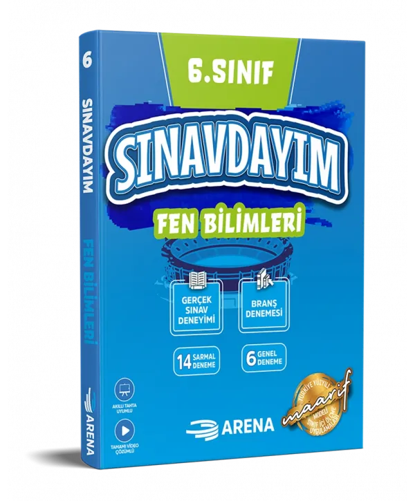 ARENA 6. SINIF FEN BİLİMLERİ SINAVDAYIM FASİKÜL DENEME