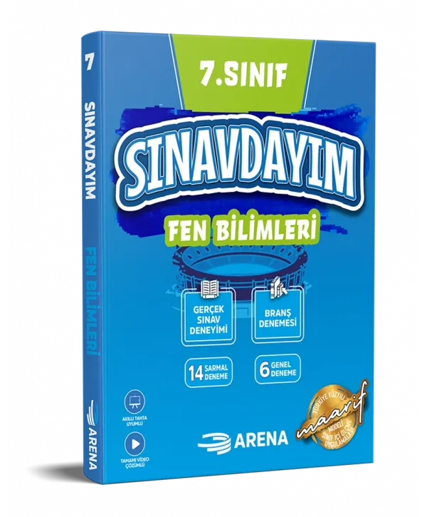 ARENA 7. SINIF FEN BİLİMLERİ SINAVDAYIM FASİKÜL DENEME