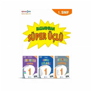 1.SINIF – SÜPER ÜÇLÜ – Kazandıran Kitaplar