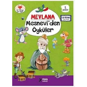 1. Sınıf Mevlana Mesneviden Öyküler 10 Kitaplık Set