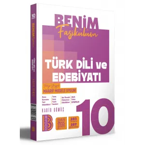 10. Sınıf Türk Dili ve Edebiyatı Benim Fasikülüm Benim Hocam Yayınları