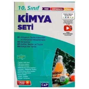 10. Sınıf Anadolu Lisesi Kimya Seti