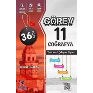 11. Sınıf Görev Coğrafya Yeni Nesil Çalışma Föyleri