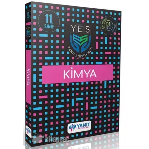 11. Sınıf Kimya Yes Serisi Yanıt Yayınları