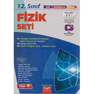 12. Sınıf Fizik Anadolu Lisesi Seti