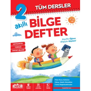 2. Sınıf Tüm Dersler Akıllı Bilge Defterim