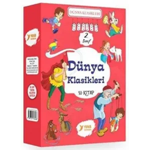 2. Sınıf Dünya Klasikleri 10 Kitap Takım
