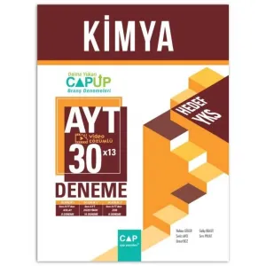2022 AYT Kimya 30 x 13 Up Deneme