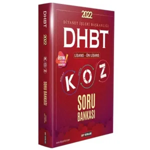 2022 DHBT Koz Lisans Önlisans Soru Bankası