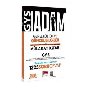 2024 GYS Adam Genel Kültür ve Güncel Bilgiler 657 Sayılı Devlet Memurları Kanunu Mülakat Kitabı