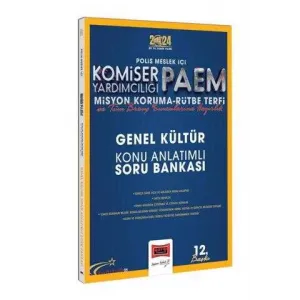 2024 Polis Meslek İçi Komiser Yardımcılığı PAEM Misyon Koruma - Rütbe Terfi Genel Kültür Konu Anlatı