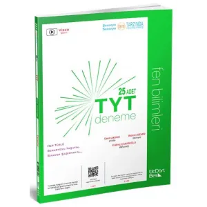345 - TYT 25 li Fen Bilimleri Deneme -GÜNCEL BASKI