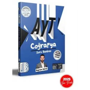 2025 AYT Coğrafya Tamamı Video Çözümlü Soru Bankası