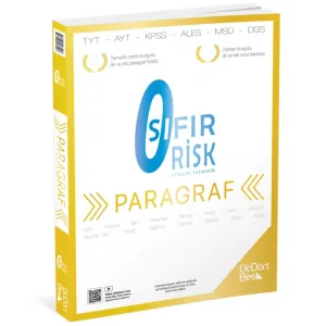 2025 Paragraf Sıfır Risk