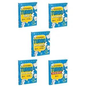 2.Sınıf Turbo Eğitim Seti (5 Kitap)