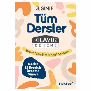 3. Sınıf Tüm Dersler Kılavuz Deneme