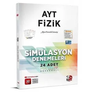 3D Yayınları 2023 AYT 3D Simülasyon Fizik Denemeleri