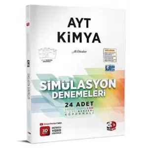 3D Yayınları 2023 AYT 3D Simülasyon Kimya Denemeleri