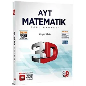 3D Yayınları 2023 AYT Matematik 3D Soru Bankası