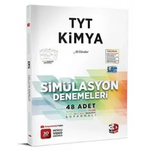 3D Yayınları 2023 TYT 3D Simülasyon Kimya Denemeleri