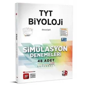 3D Yayınları 2023 TYT Biyoloji Simülasyon Denemeleri Detaylı Video Çözümlü