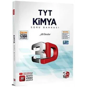 3D Yayınları 2023 TYT Kimya Soru Bankası