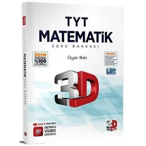 3D Yayınları 2023 TYT Matematik Soru Bankası