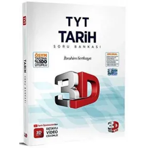 3D Yayınları 2023 TYT Tarih Soru Bankası