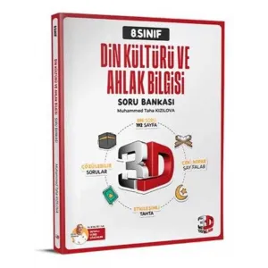 3D Yayınları 8. Sınıf Din Kültürü ve Ahlak Bilgisi Soru Bankası