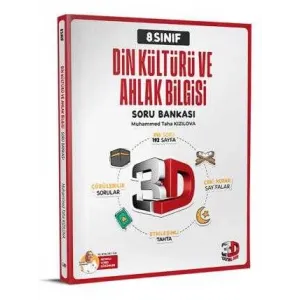 3D Yayınları 8. Sınıf Din Kültürü ve Ahlak Bilgisi Soru Bankası