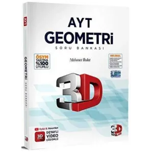 3D Yayınları AYT Geometri Soru Bankası