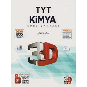3D Yayınları TYT Kimya Soru Bankası
