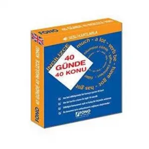 40 Günde 40 İngilizce Konu - Sesli Kartlarla