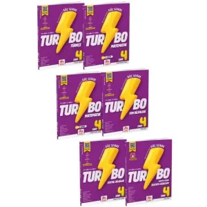 4.Sınıf Turbo Eğitim Seti (6 Kitap)