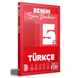 5. Sınıf Türkçe Soru Bankam Benim Hocam Yayınları