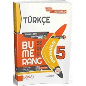 5. Sınıf Bumerang Serisi Türkçe Soru Bankası