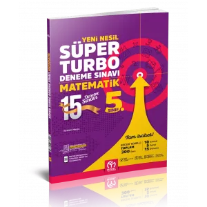 5. Sınıf Matematik Yeni Nesil Süper Turbo Deneme Sınavı