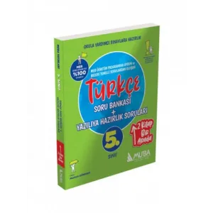 5. Sınıf Türkçe Soru Bankası + Yazılıya Hazırlık Soruları 2Si 1 Arada