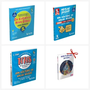 5.Sınıf Din Kültürü ve Ahlak Bilgisi Seti. Hedef Planlama Hediyeli !!