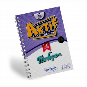 5.Sınıf Türkçe Aktif Defter Yanıt Yayınları