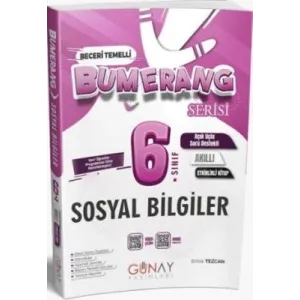 6. Sınıf Sosyal Bilgiler Etkinlikli Bumerang Serisi