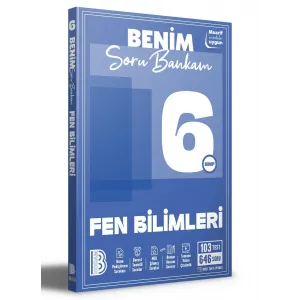6. Sınıf Fen Bilimleri Soru Bankam Benim Hocam Yayınları
