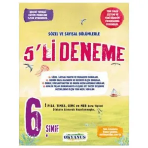 6. Sınıf 5`li Deneme Seti