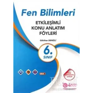 6. Sınıf Fen Bilimleri Etkileşimli Konu Anlatım Föyleri
